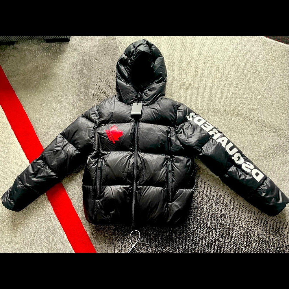 Dsquared2 Jacket Black size 48 BRAND NEW NEVER WORN WITH TAG